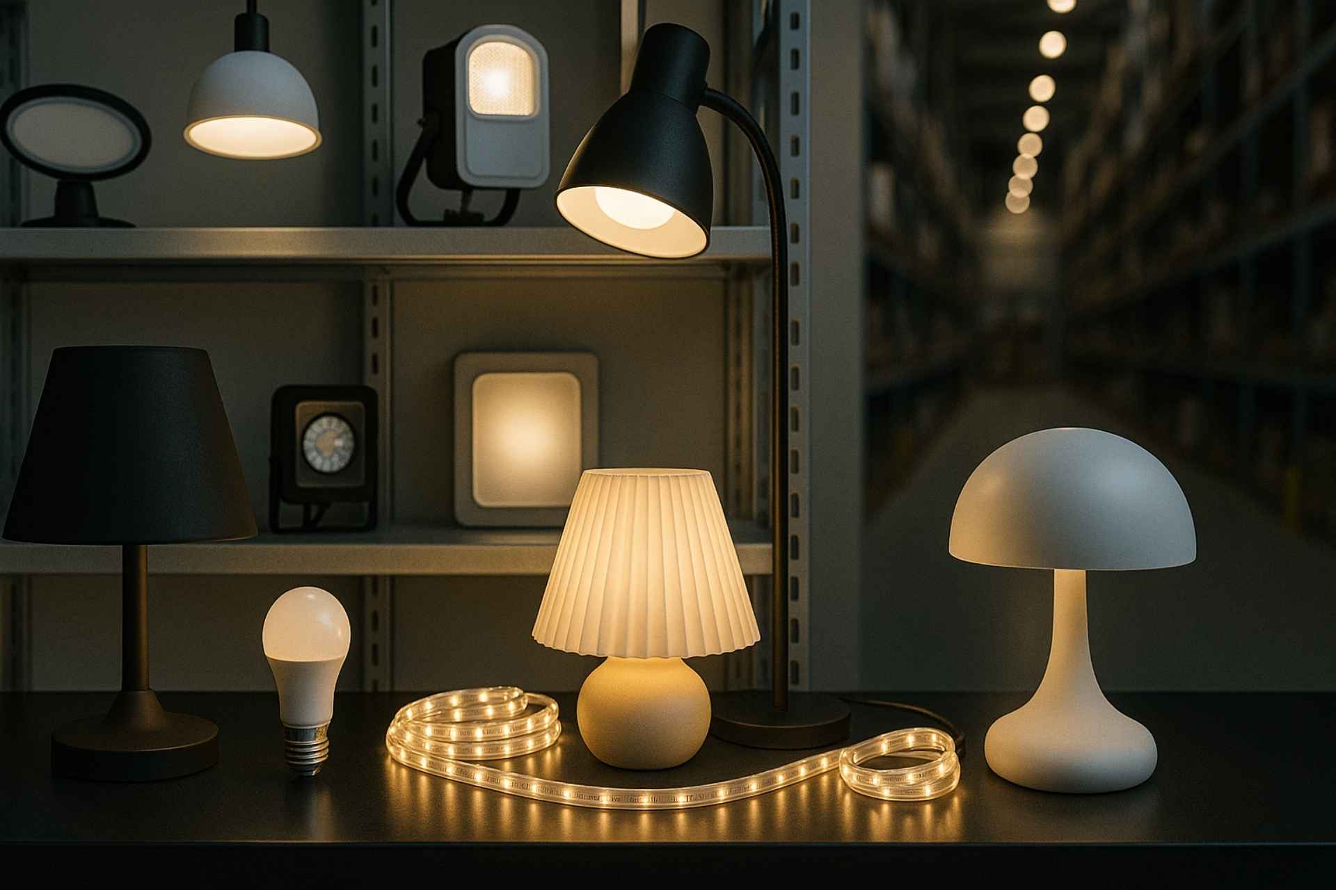 Világítástechnikai termékek kereskedelme